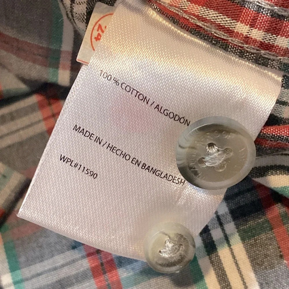 Original Weatherproof Vintage Plaid Button Down Shirt - Picture 6 of 8